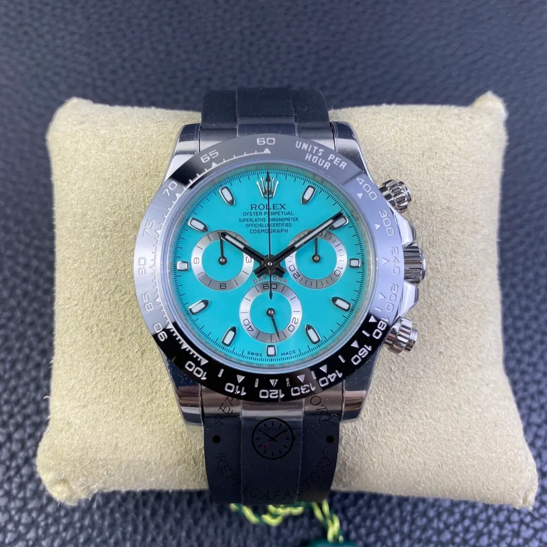 Replica Rolex Daytona 40mm Ice Blue Ceramic Bezel 4 116519LN Men's Watch - QualitySwissReplica