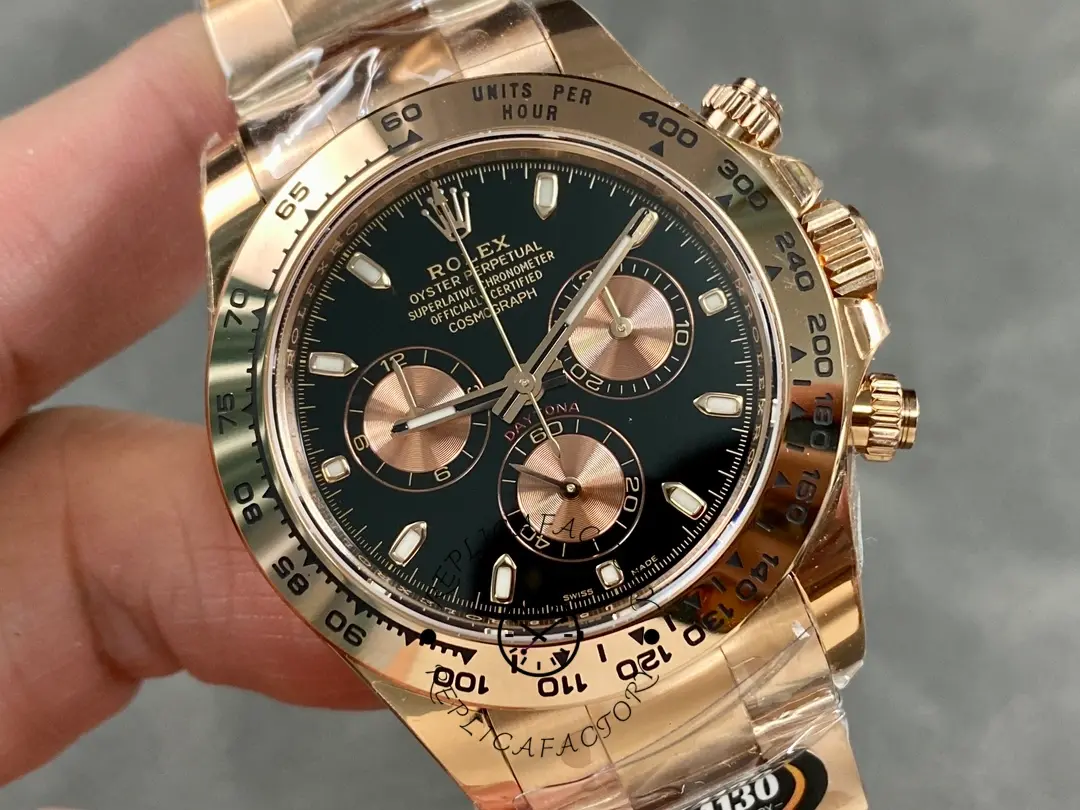 Replica Rolex Daytona 126505 0001 Black Dial Oyster Bracelet - QualitySwissReplica
