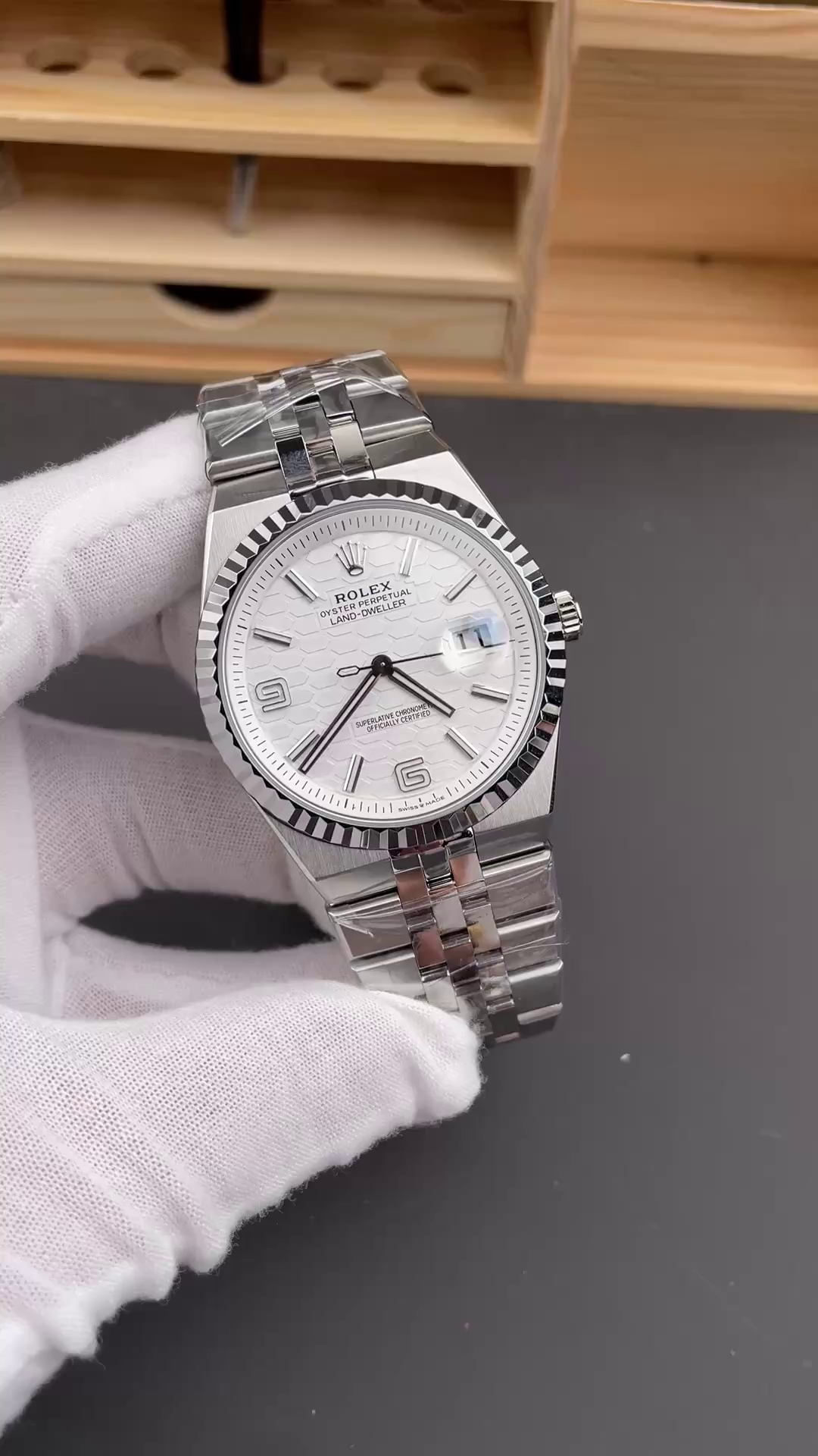 Replica 2025 Rolex Land Dweller 40 M127334 0001 - QualitySwissReplica
