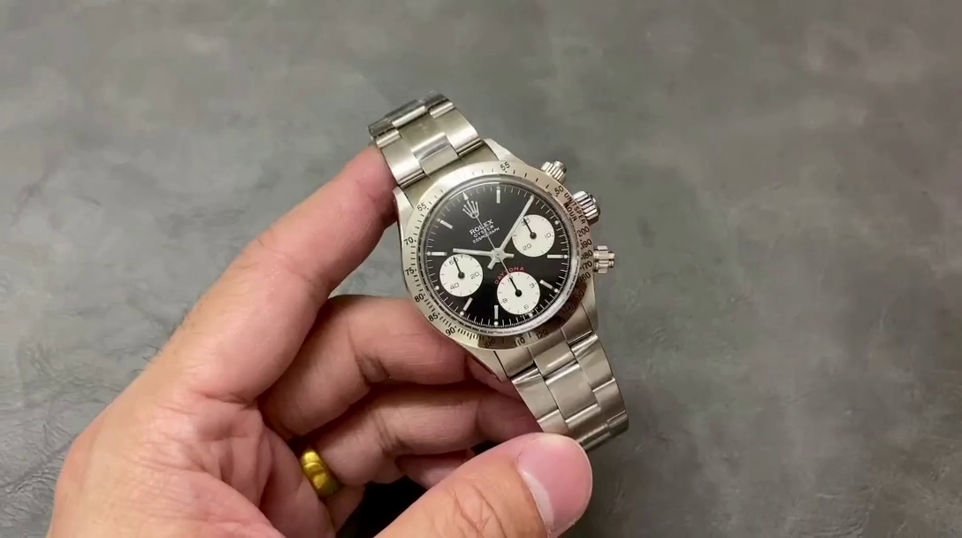 Replica Rolex Daytona 6265 Black Sigma Big Red Vintage - QualitySwissReplica