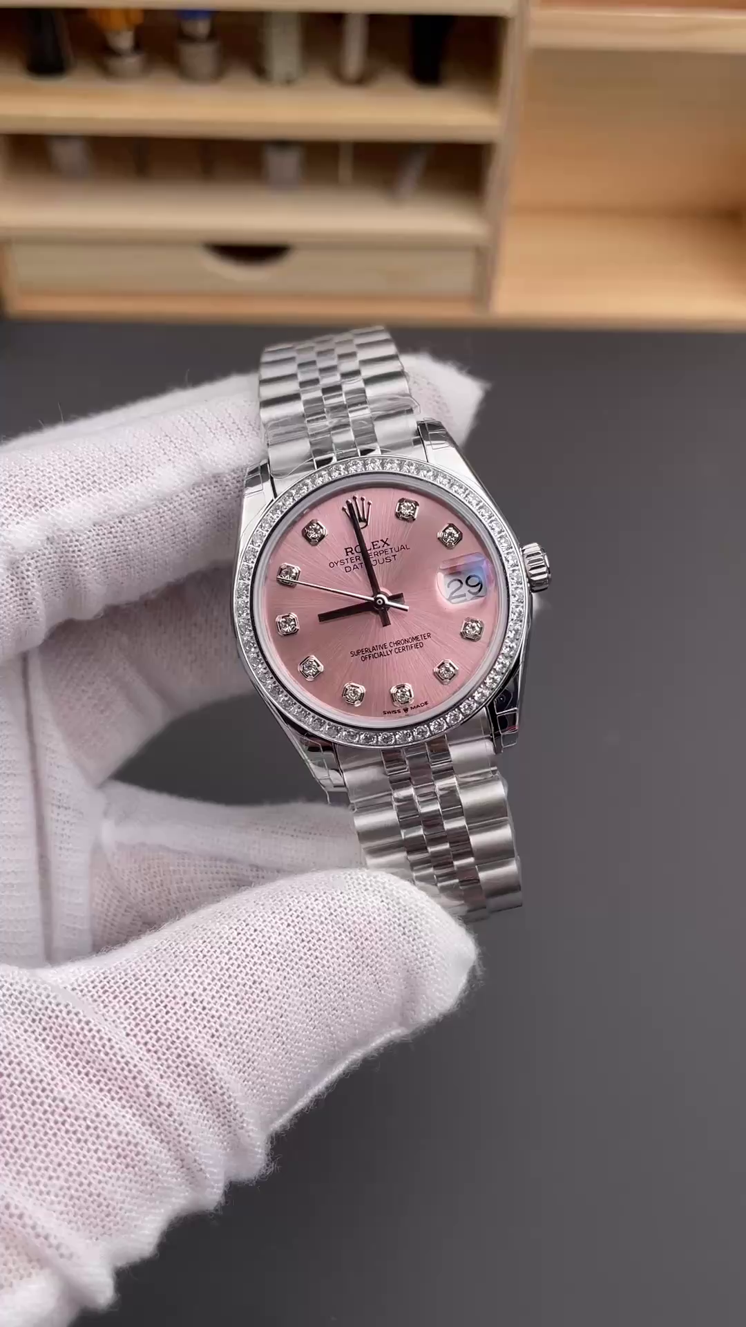 Replica Rolex Datejust 31 m278384rbr 0036 Lady Watch - QualitySwissReplica