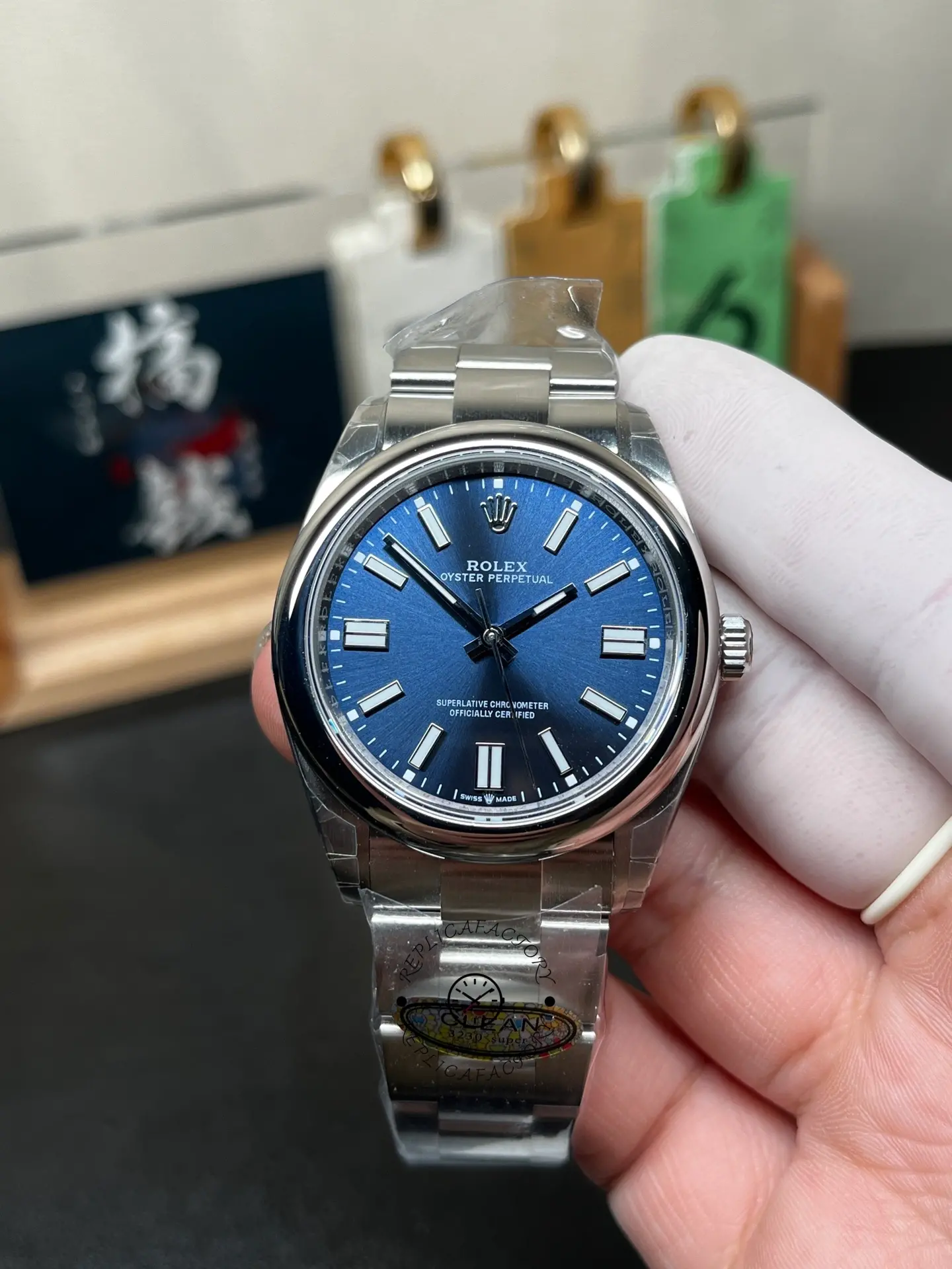 Replica Rolex Oyster Perpetual 41 Oystersteel 124300 0003 Mens Watch - QualitySwissReplica