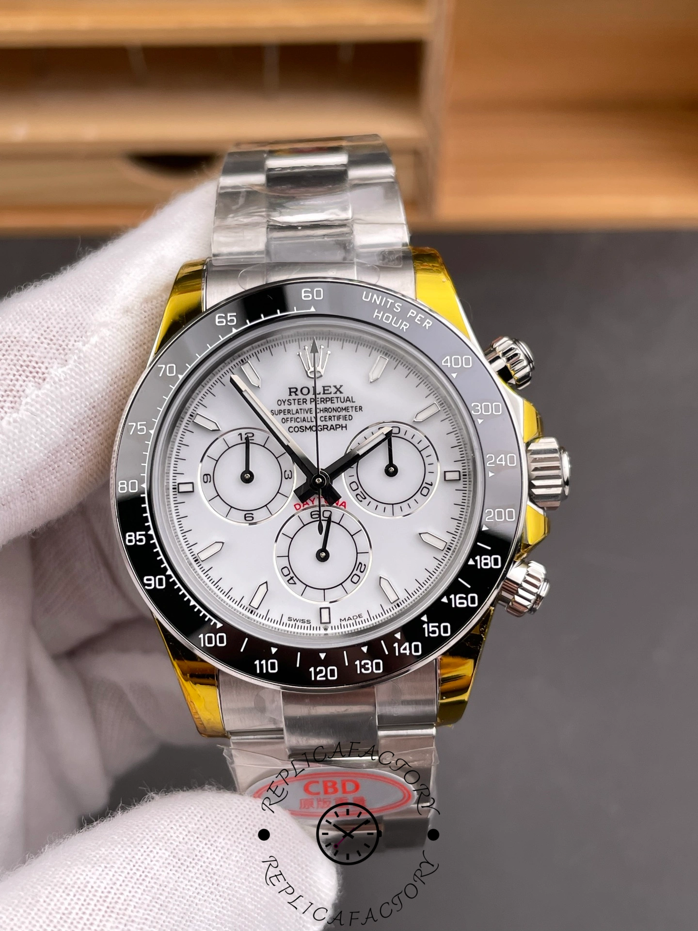 Replica 1:1 Rolex Daytona 126502 Platinum Rolesium White Grand Feu Enamel Dial 2026 - QualitySwissReplica