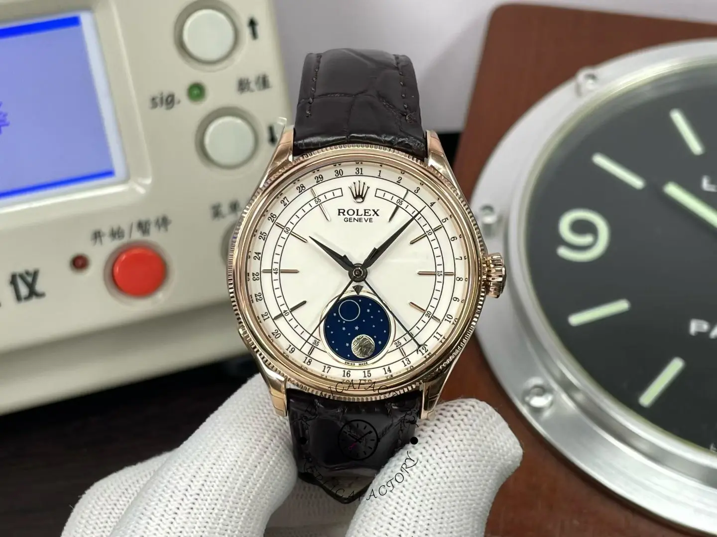 Replica Rolex Cellini 50535 0002 39MM - QualitySwissReplica