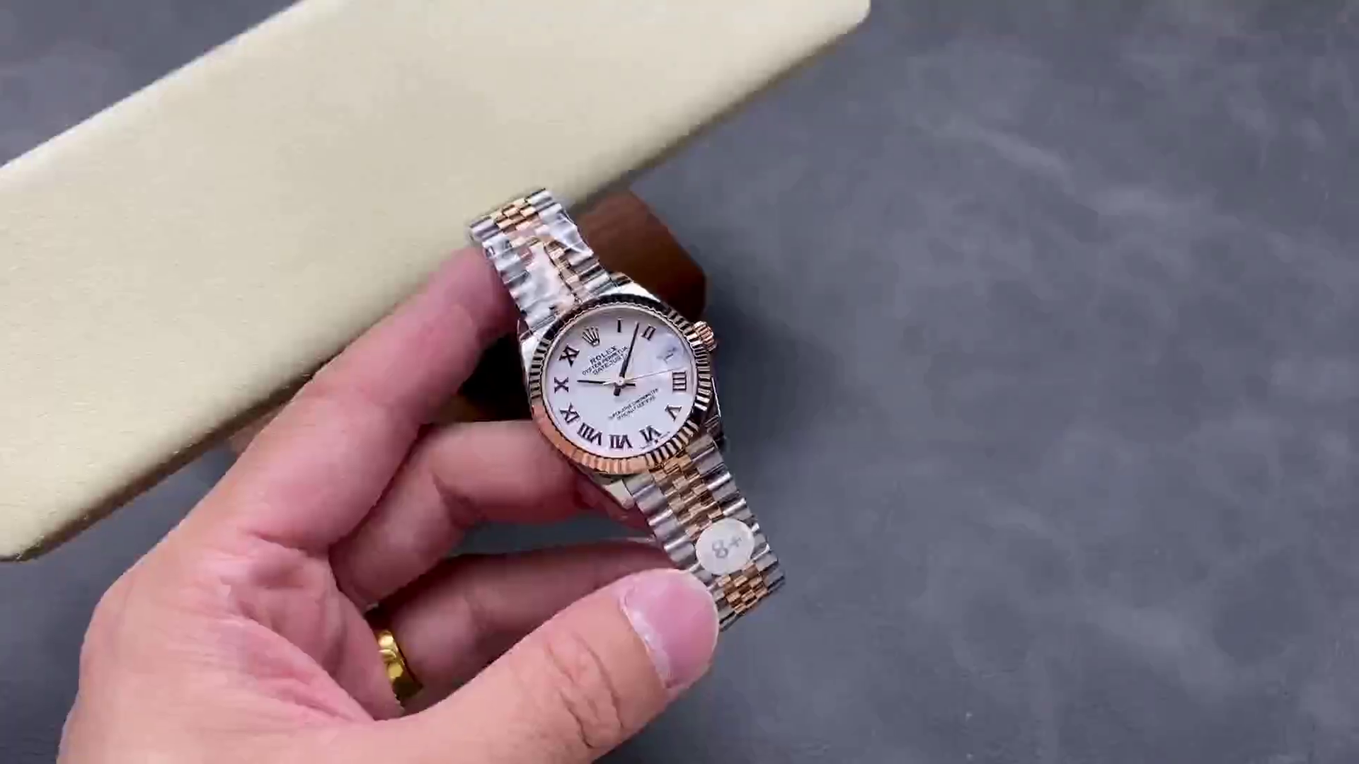Replica Rolex Datejust 31 White Roman Numeral Dial 278271 0002 Watch - QualitySwissReplica