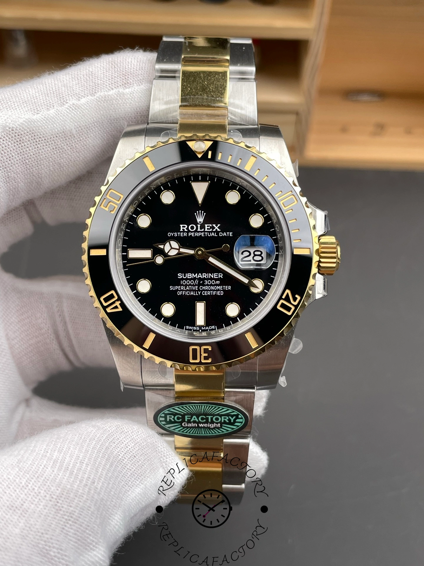 Replica Rolex Submariner 126613LN 0002 Black Dial Black Bezel 41mm Mens Watch - QualitySwissReplica