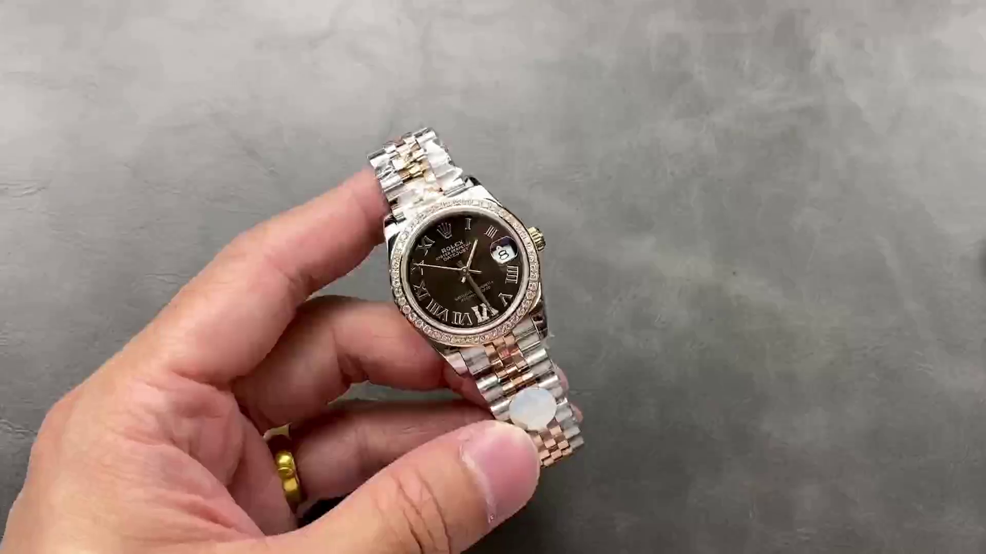 Replica Rolex Datejust 278381RBR 0006 Chocolate Dial 31mm Women's Watch - QualitySwissReplica