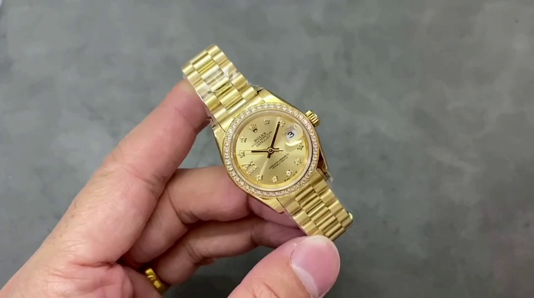 Replica Rolex Datejust 28 Solid 18K Yellow Gold 279138RBR 0006 Women's Watch - QualitySwissReplica