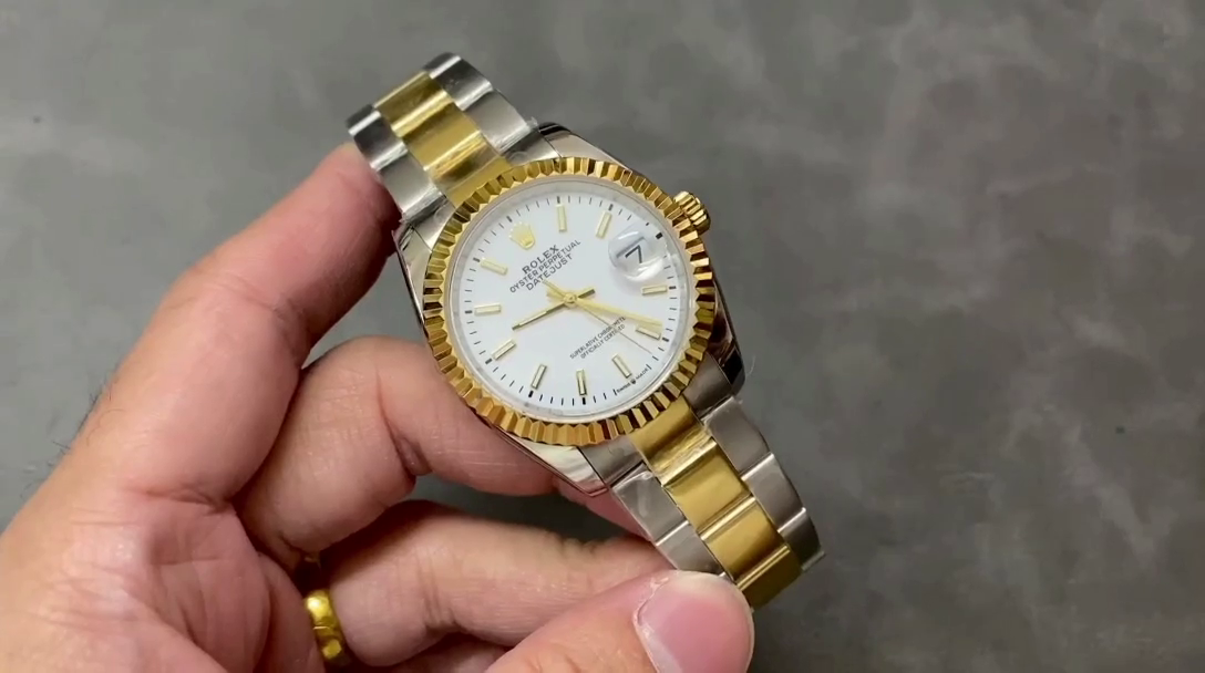 Replica Rolex Datejust 126233 0020 White Index Dial 36MM Unisex Watch - QualitySwissReplica