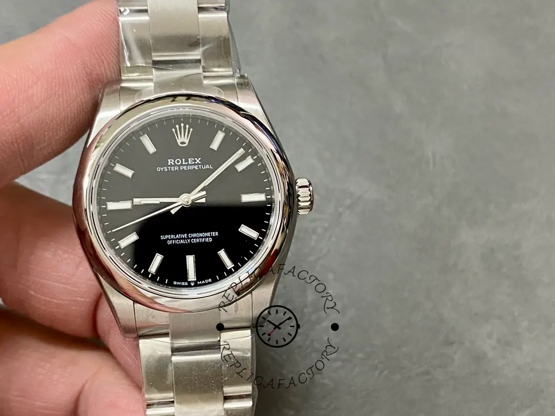 Replica Rolex Oyster Perpetual 31 Black Dial 277200 0002 Women's Watch - QualitySwissReplica