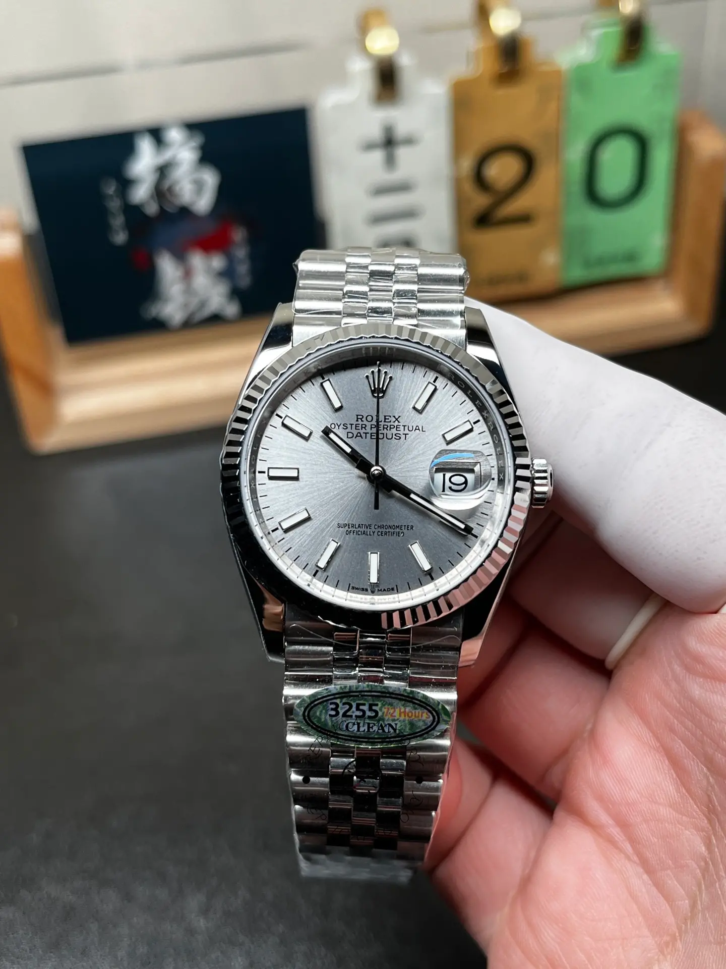Replica Rolex Datejust 126234 Fluted Bezel Silver Index Dial 36MM Unisex Watch - QualitySwissReplica