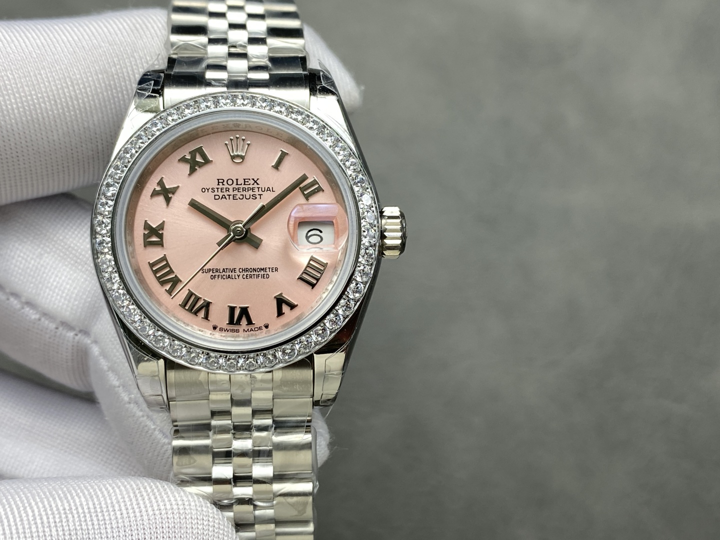 Replica Rolex Datejust 28 Pink Roman Jubilee 279384RBR 0005 Women's Watch - QualitySwissReplica