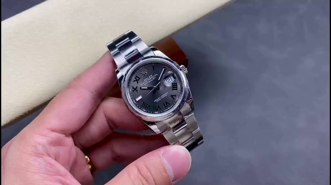 Replica Rolex Datejust 36 Wimbledon Dial Midsize M126234 0046 Luxury Unisex Watch - QualitySwissReplica